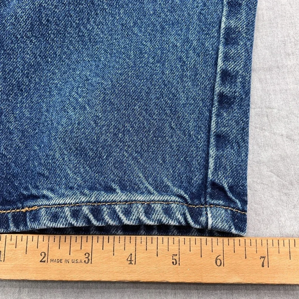 Levis 550 Jeans Women 16 Miss Medium Blue Relaxed Fit‎ Taper Leg Bat Wing VTG